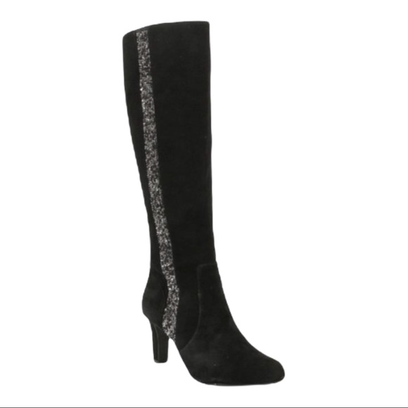 Alex Marie Shoes - Alex Marie Larami Suede Mini Stud Boots 7.5 Black
